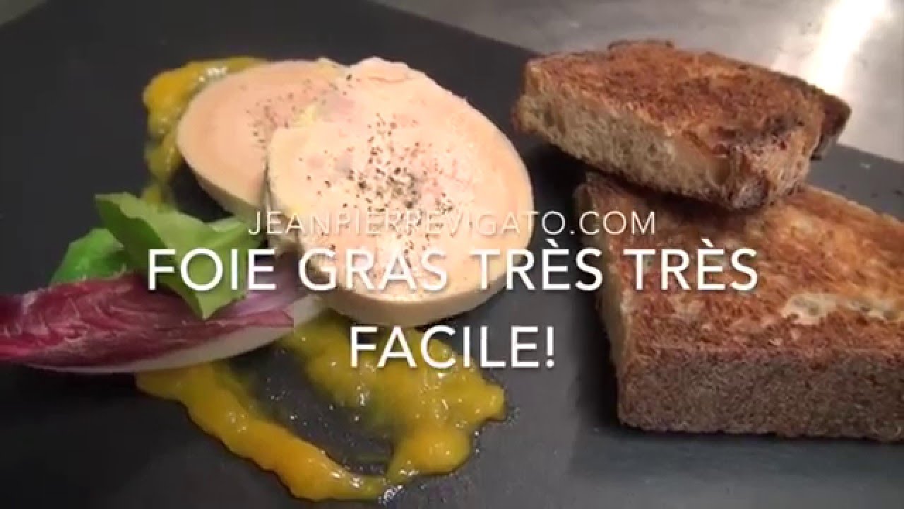 Foie Gras facile cuisson 9 min vapeur!