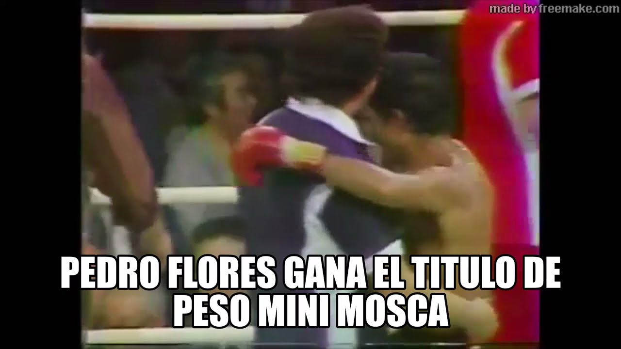 ESTE DIA EN EL BOXEO. La increible batalla: Pedro Flores vs. Yoko Gushiken.