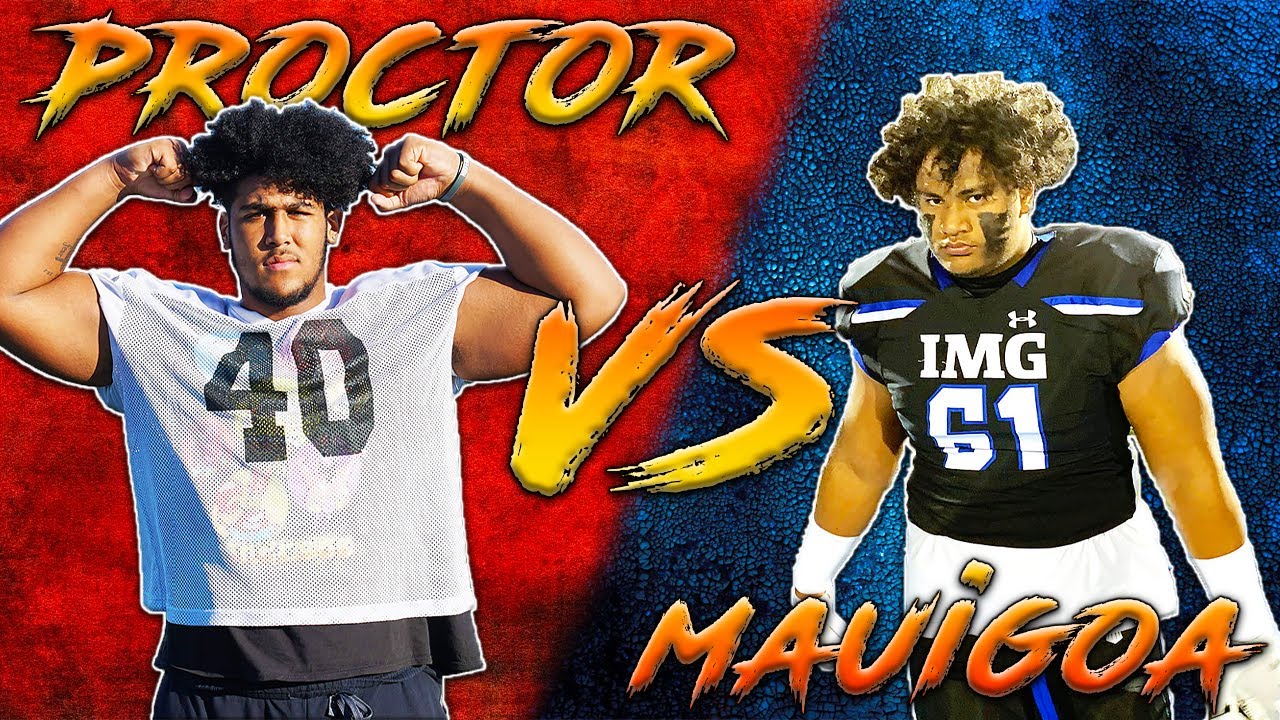Who's REALLY The #1 OT In 2023 l Francis Mauigoa VS Kadyn Proctor