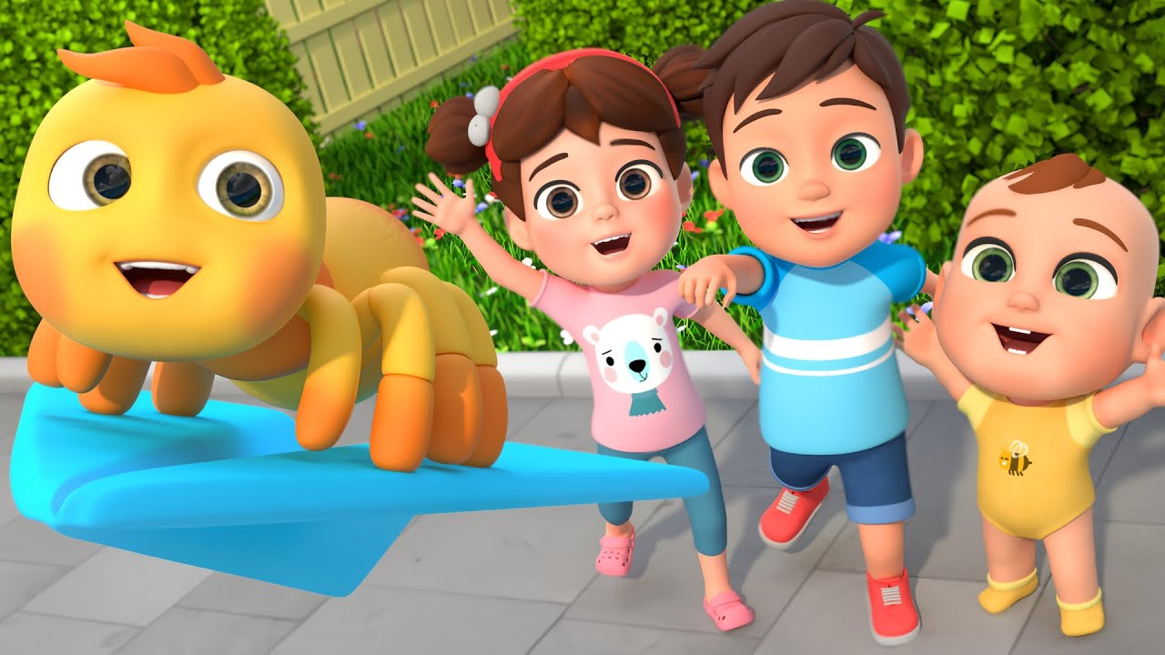 The Itsy Bitsy Spider Song | Newborn Baby Nursery Rhymes & Kids Songs