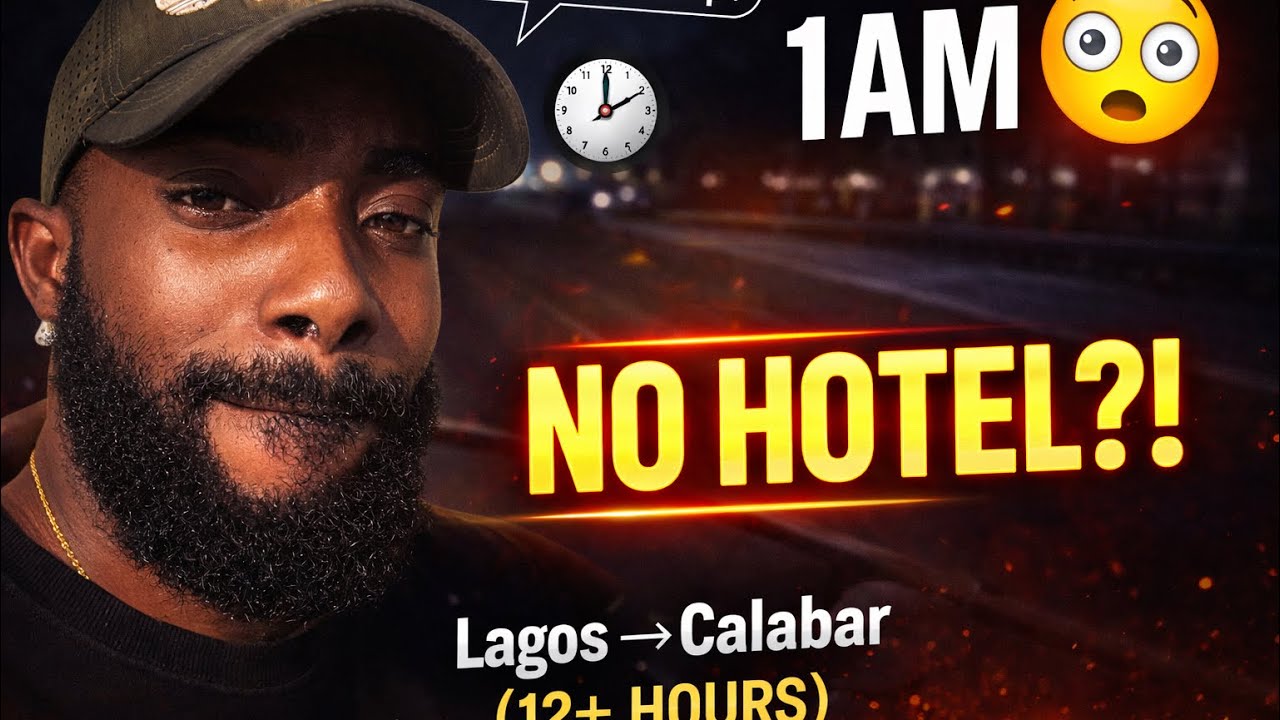 “I Reached Calabar at 1AM… And Had Nowhere to Sleep 😳”