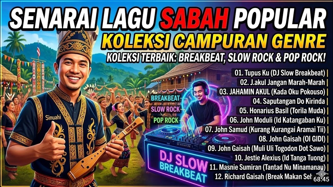 NONSTOP LAGU DUSUN 2026 | Koleksi 12 Lagu Pilihan Terbaik - Mr. Borneo Remixer (HQ Audio)