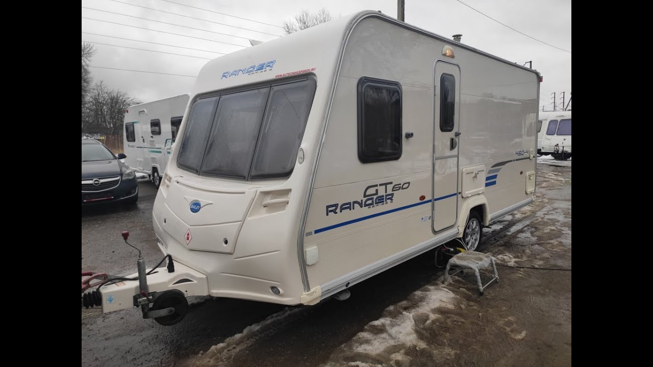 Обзор автодома-туриста Bailey Ranger 2010 года 460 модель 4 места планировка и сам караван бомба!