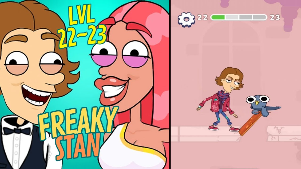 🏅FREAKY STAN: The Life Story 😂🤣 LVLs 22~23 | Gameplay Walkthrough
