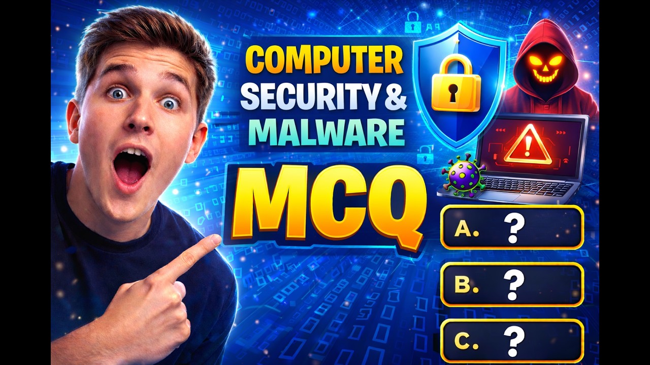 Computer Security and Malware Important MCQ