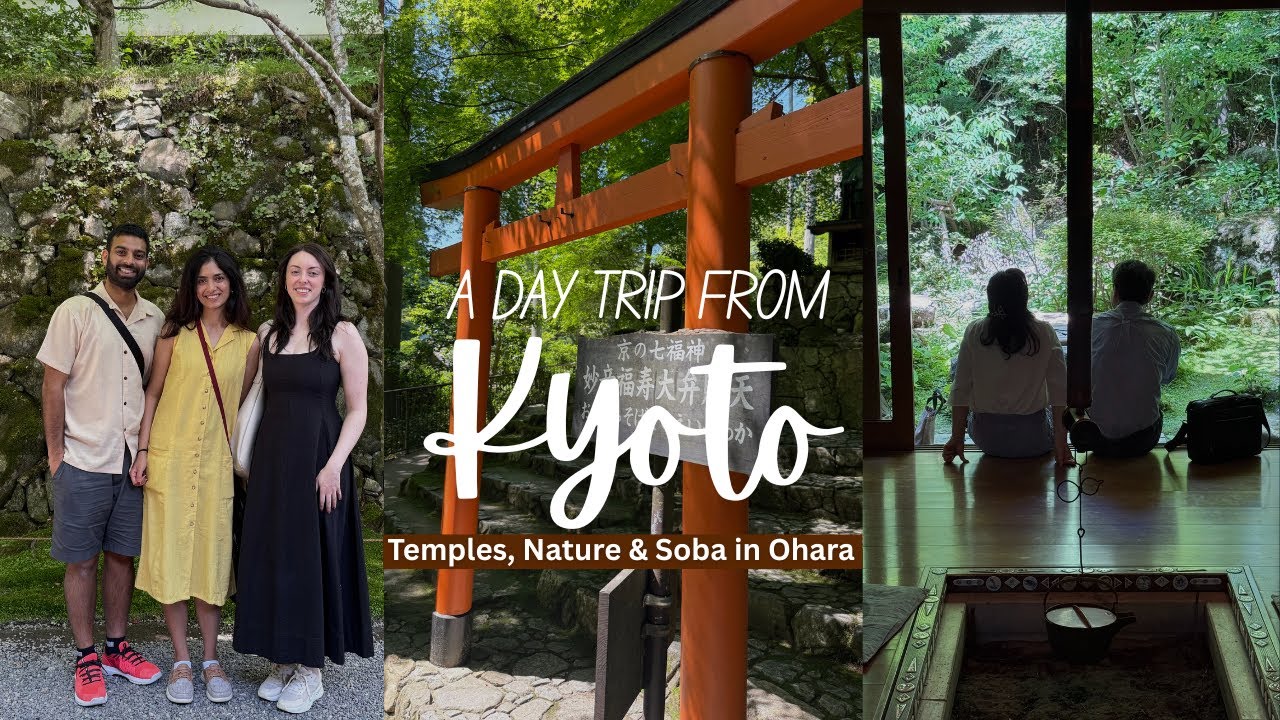 Escape the Crowds: A Peaceful Day Trip to Ohara from Kyoto 🇯🇵 | Sanzen-in, Hosen-in & Soba Noodles