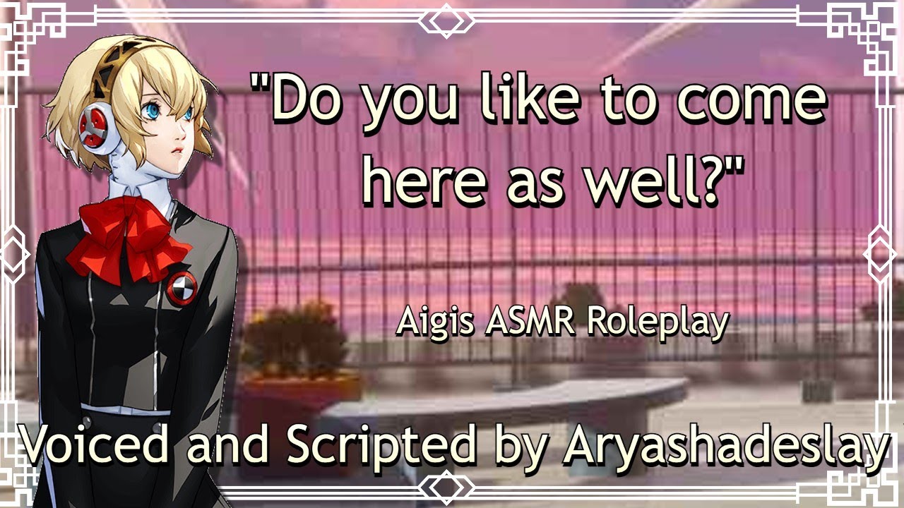 Meeting Aigis on the Roof!: Aigis ASMR Roleplay [F4A][Persona 3]