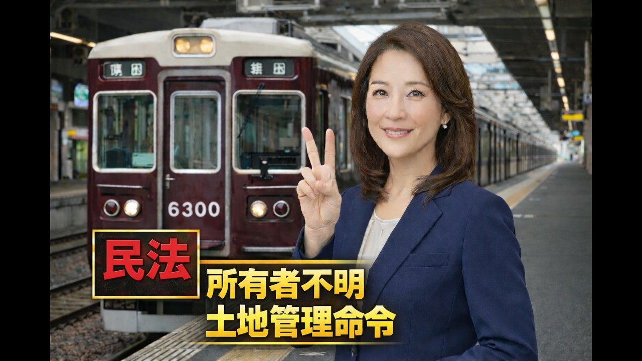 【初級民法・物権】2-430所有者不明土地管理命令4択10問