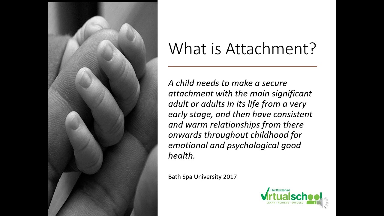Understanding Attachment Aware & Trauma informed practice - part 1