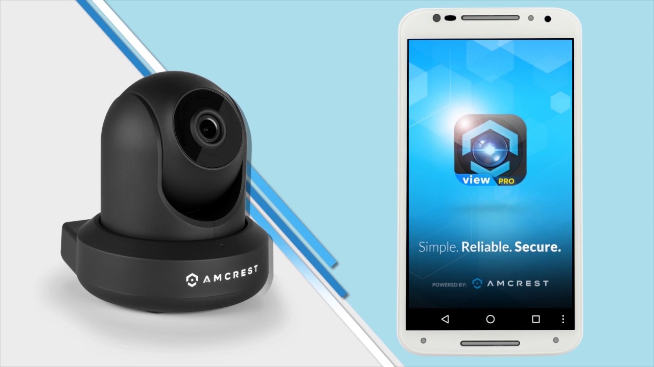 Настройка мобильного приложения Wi-Fi для IP-камеры Amcrest ProHD 2MP PTZ WiFi (IP2M-841) (на исп...