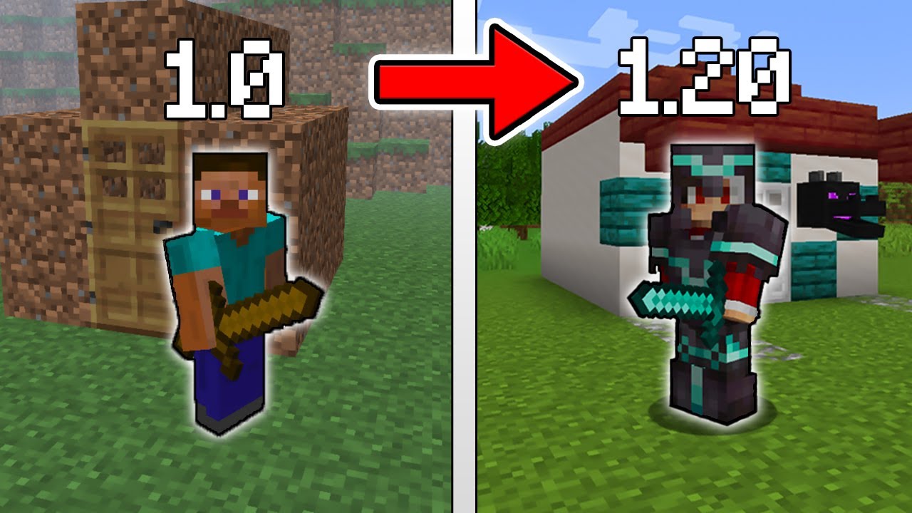 Paso Minecraft pero la Versión se Actualiza cada Día *EPICO*