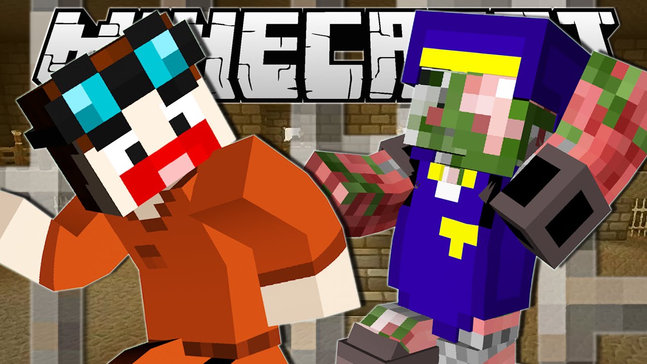 Minecraft | ESCAPING THE PRISON!! | Escapists 2 Custom Map #2