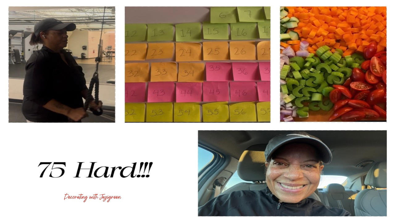 Starting 75 HARD Challenge 🏃🏽‍♀️🏋🏽‍♀️ My 1st Week