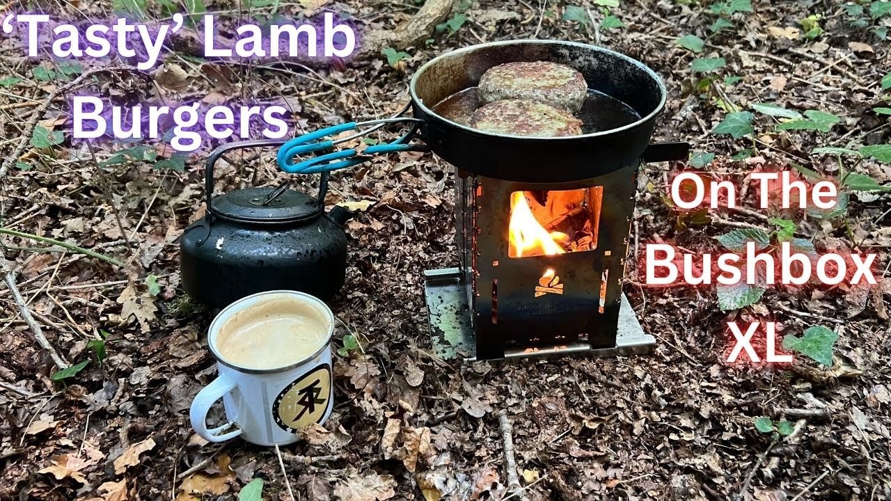 'Tasty' Lamb Burgers On The Bushbox XL