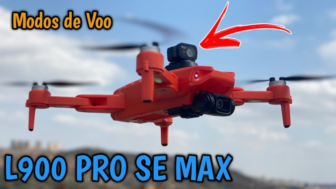L900 PRO SE MAX tutorial completo sobre modos de voo em detalhes