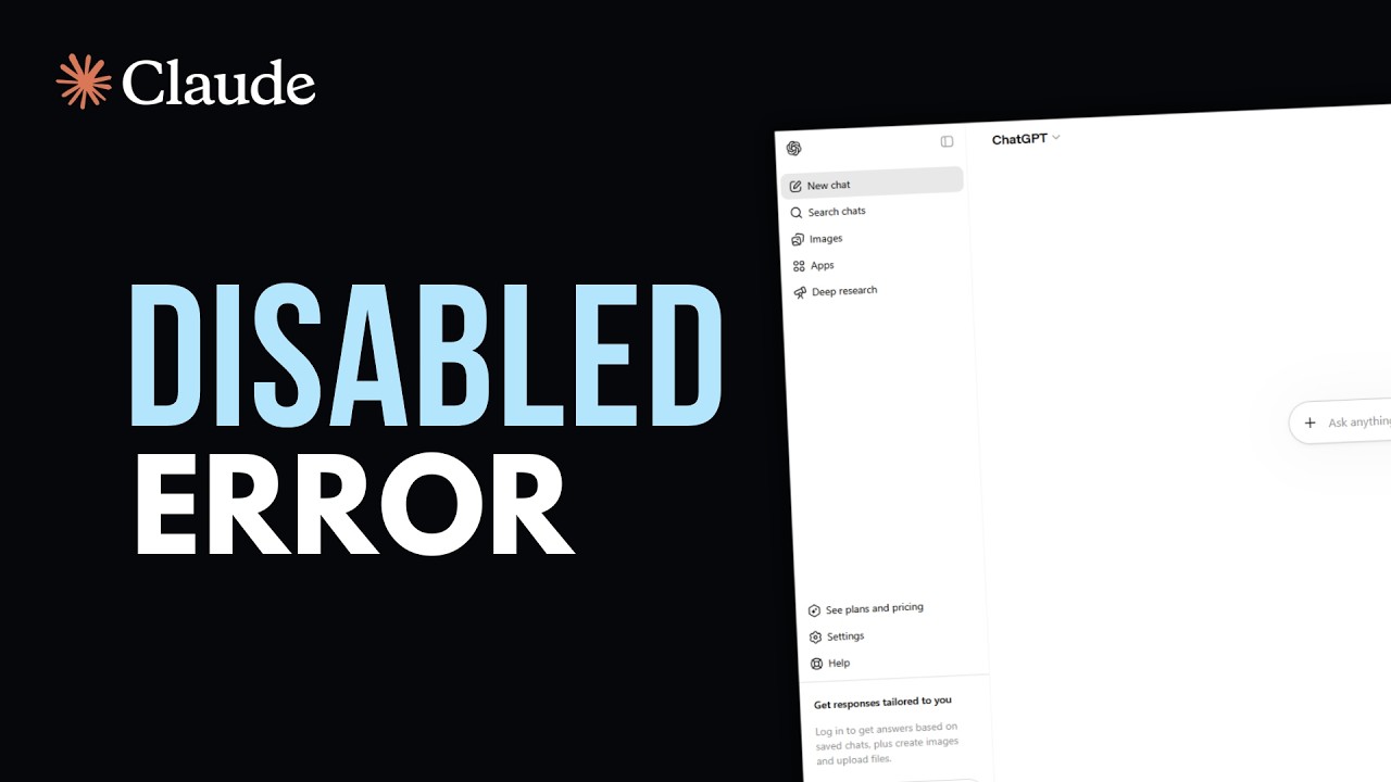 How to Fix Claude AI Account Disabled Error | Quick & Easy Solution