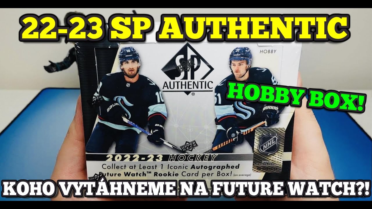 2022-23 SP AUTHENTIC Hobby Box! Hokej karty NHL! Uboxing