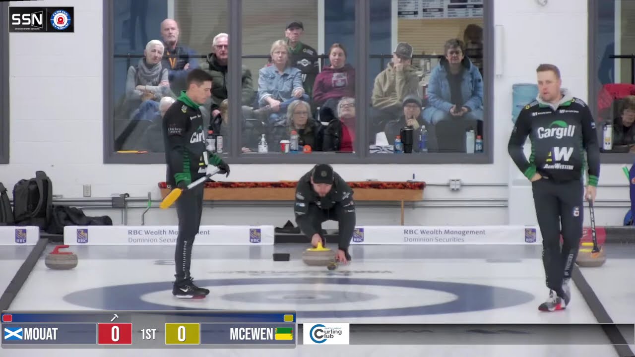 FEATURE  Bruce Mouat vs  Mike McEwen   QUARTERS   RBC Dominion Securities Western Showdown 3