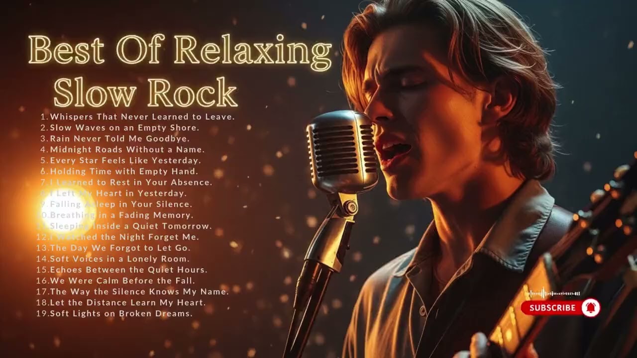 Soft Rock Night Serenity 2026 – Calm Chill Rock Music for Deep Evening Relaxation