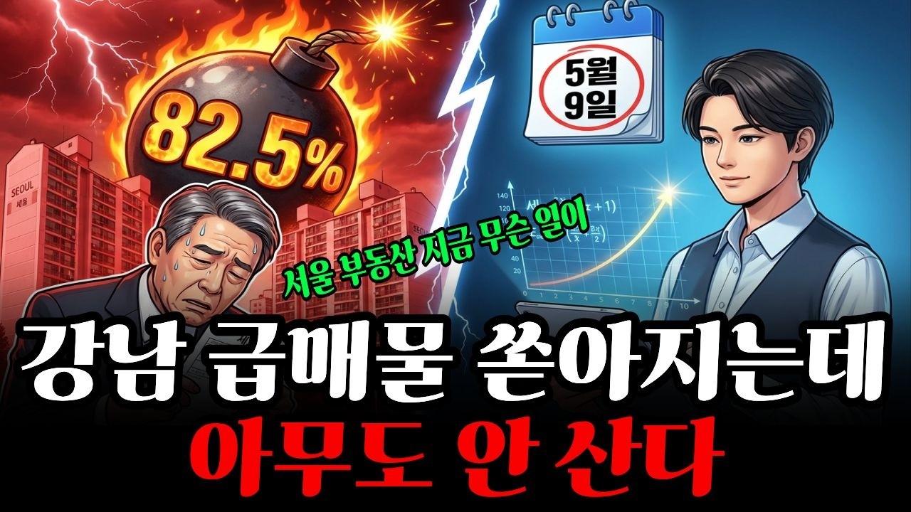 강남 급매물 쏟아지는데 아무도 안 산다…서울 부동산 지금 무슨 일이