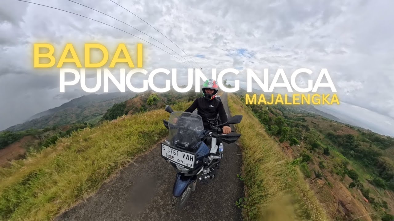 PUNGGUNG NAGA MAJALENGKA ANGIN BADAI MENERJANG | Hampir Terguling Ditanjakan Curam‼️Part-1.