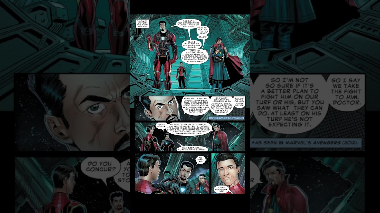 Marvel's Avengers : untitled Prelude Issue #2 #marvel  #comics