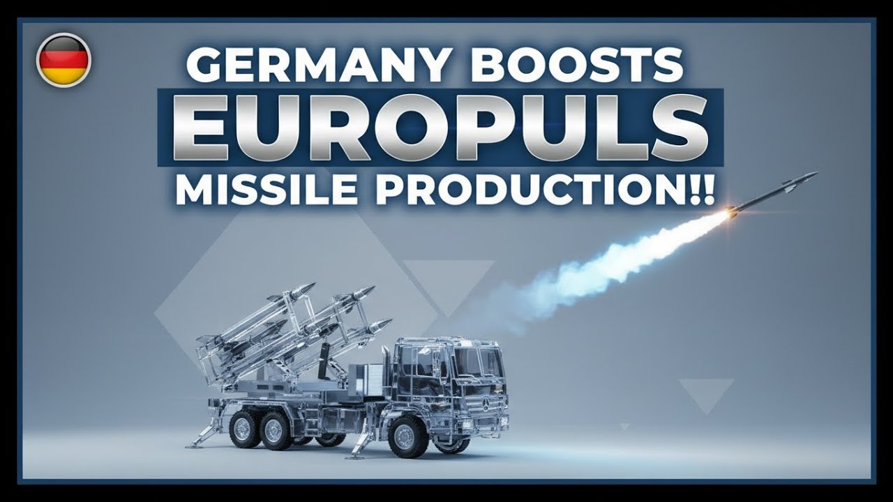 Germany Boosts EuroPULS Missile Production!!