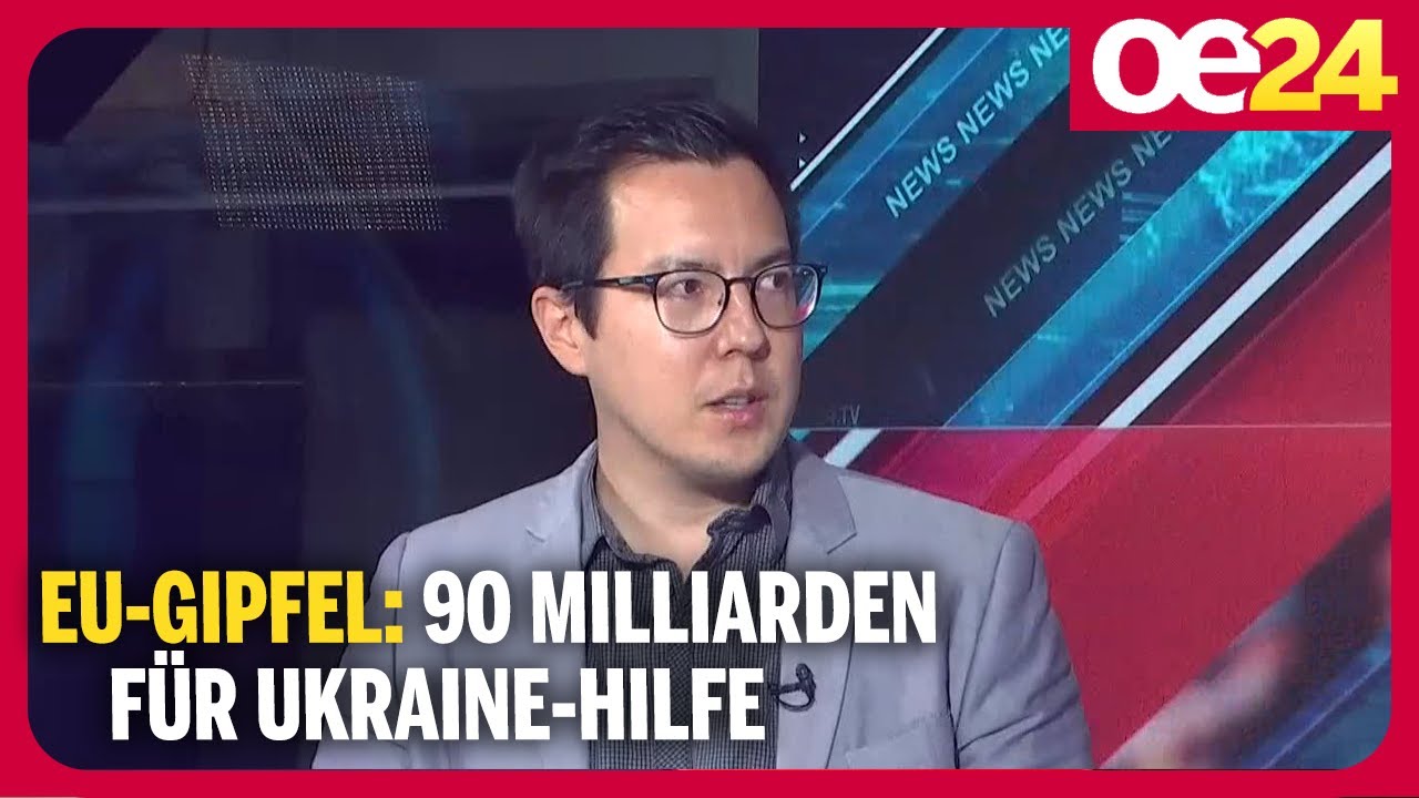EU-Gipfel: 90 Milliarden f&uuml;r Ukraine-Hilfe