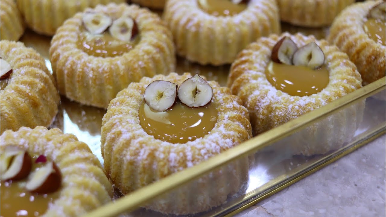 حلوة جافة بجوز الهند و الكرمال | هادي هي حلوة العيد 😍