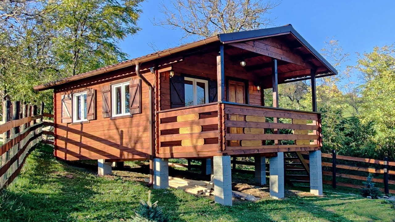 Construiesc o CABANA OFF GRID in mijlocul naturii | Un nou stil de viata