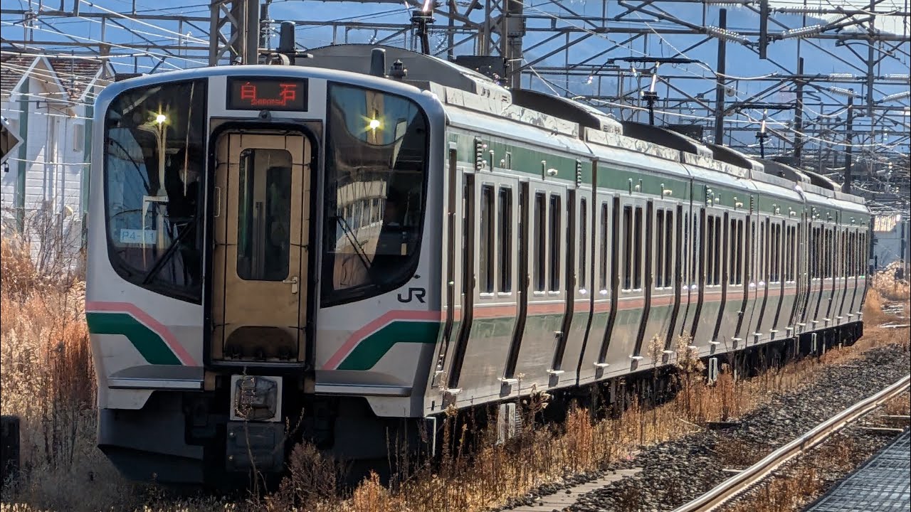 床下からの異音(フラット音)がひどいE721系の走行音　長町〜太子堂