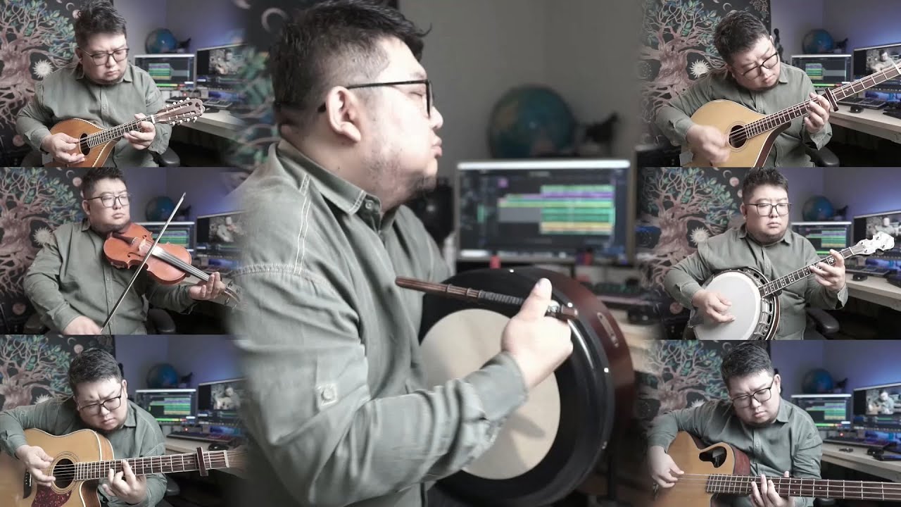 The Mystery Inch（Bouzouki, Mandolin, Bodhran, Fiddle, Banjo, Guitar, Bass）