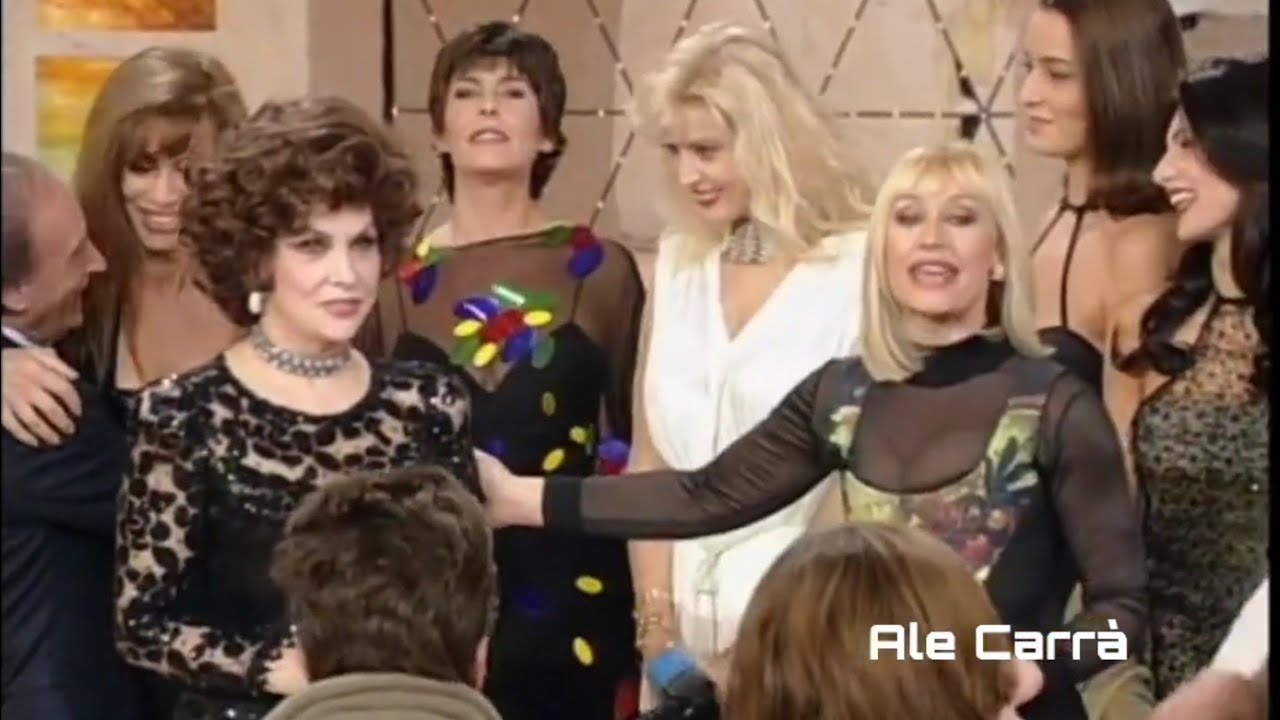 Raffaella Carrà e Gina Lollobrigida - Carramba! Che sorpresa