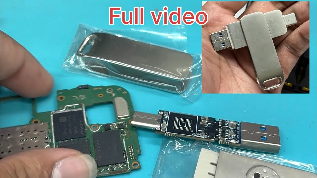 Convert UFS To High Speed USB Flash Disk With JMS901 DIY Board 🥰