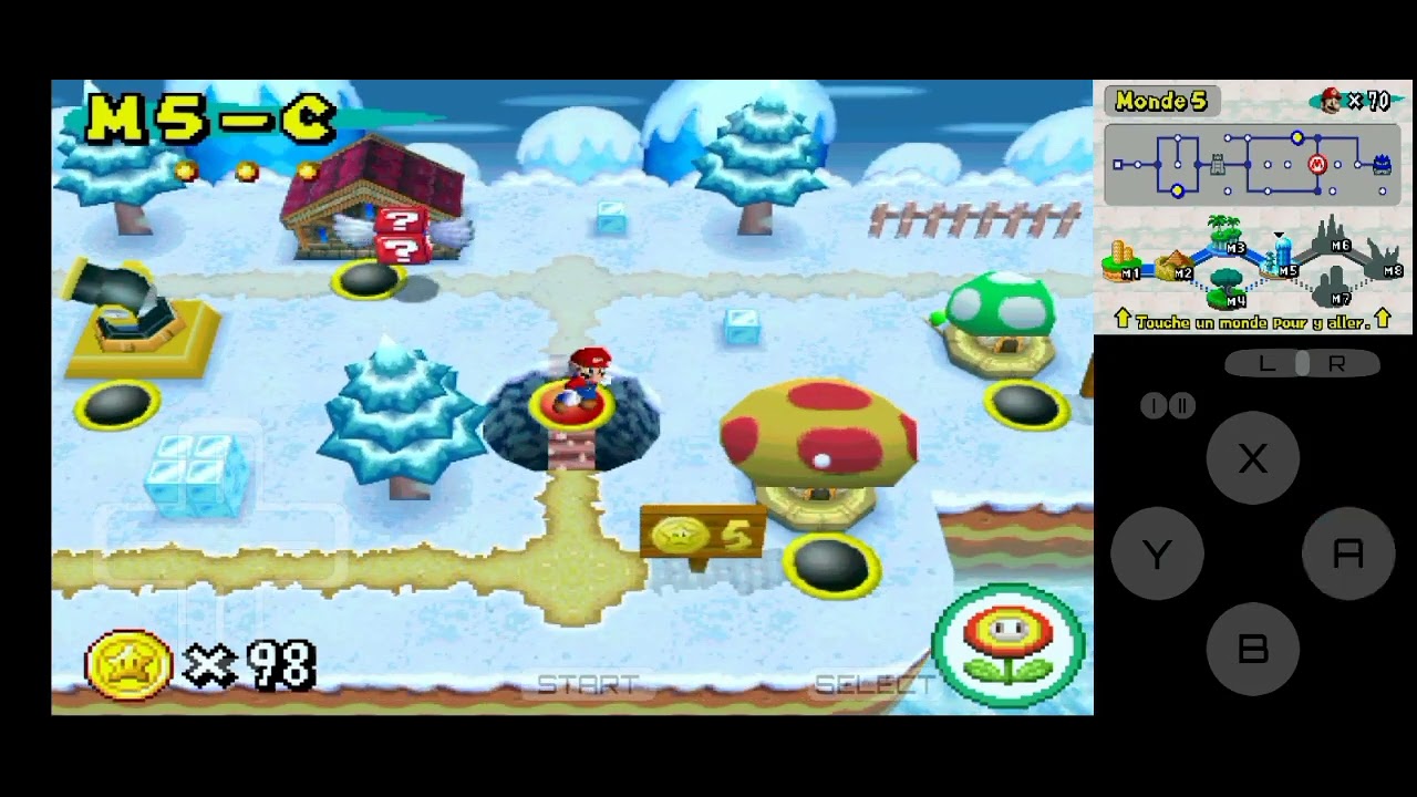 New Super Mario Bros Ds 100% Monde 5 Partie 5