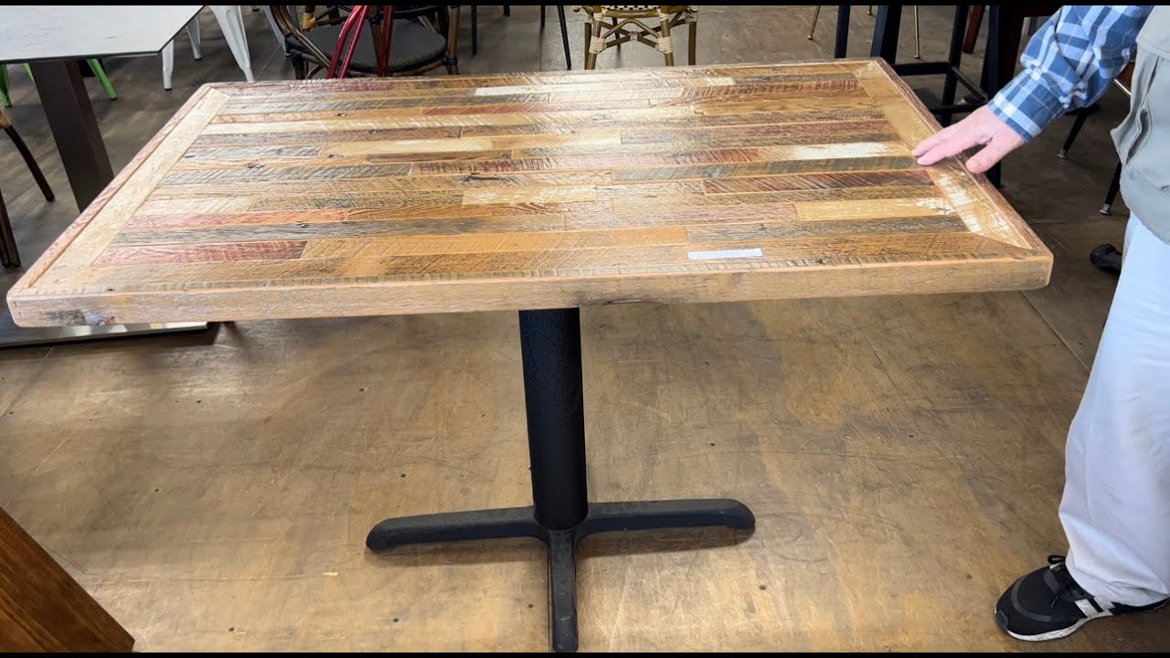 100 year old Reclaimed wood Table Tops 24