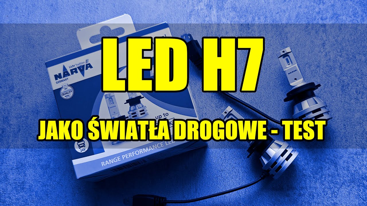 💡 ŚWIATŁA LED H7 JAKO DROGOWE W BMW E46 💡 - TEST NARVA LED H7 - E46GARAGE.PL