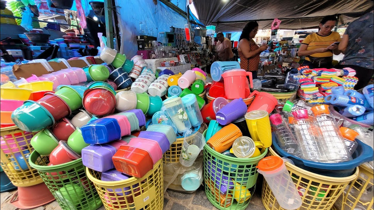UTILIDADES DOMÉSTICAS NA FEIRA DA SULANCA DE CARUARU-PE