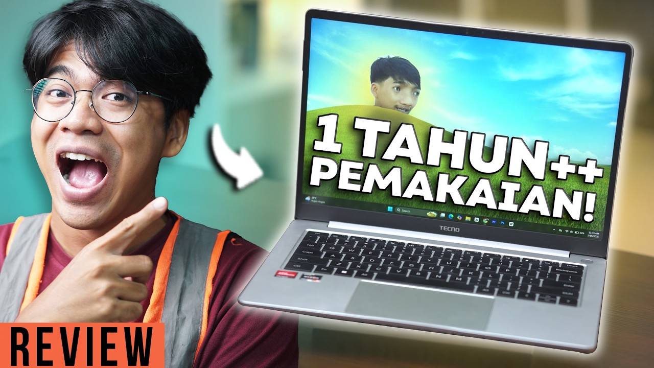 Tecno Megabook T1 AMD спустя год! Что думаешь, братан?