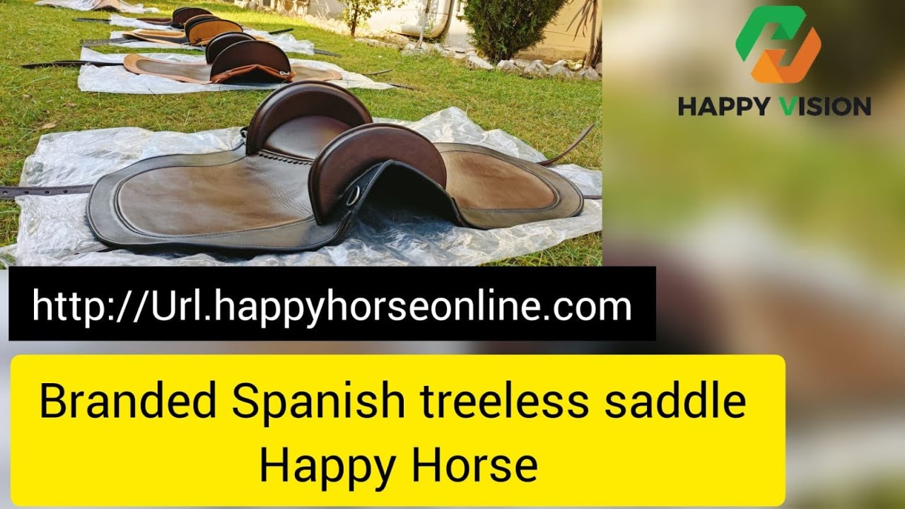 Horse Saddles | treeless saddle detailed review | spanish saddle | #happyhorse