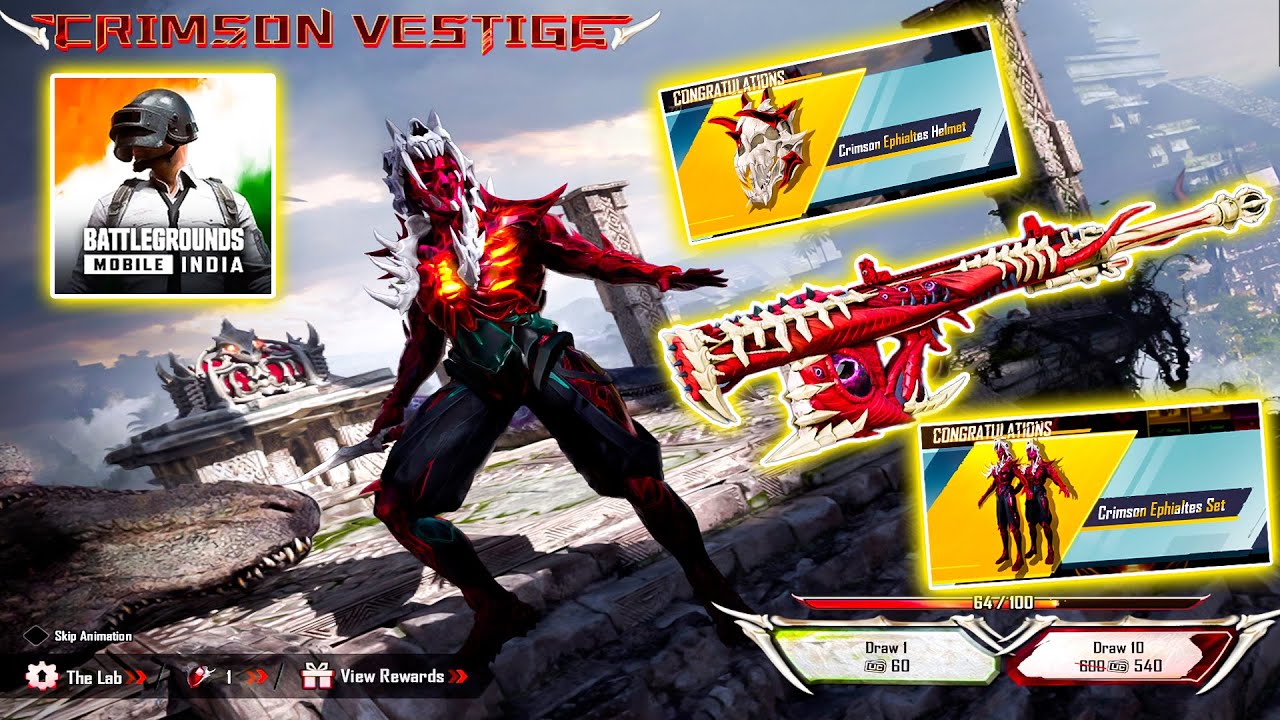 😱 OMG !! FIRST EVER ULTIMATE HELMET SKIN & NEW ULTIMATE SET CRATE OPENING -2.6 BGMI SERVER ON KAL 😍