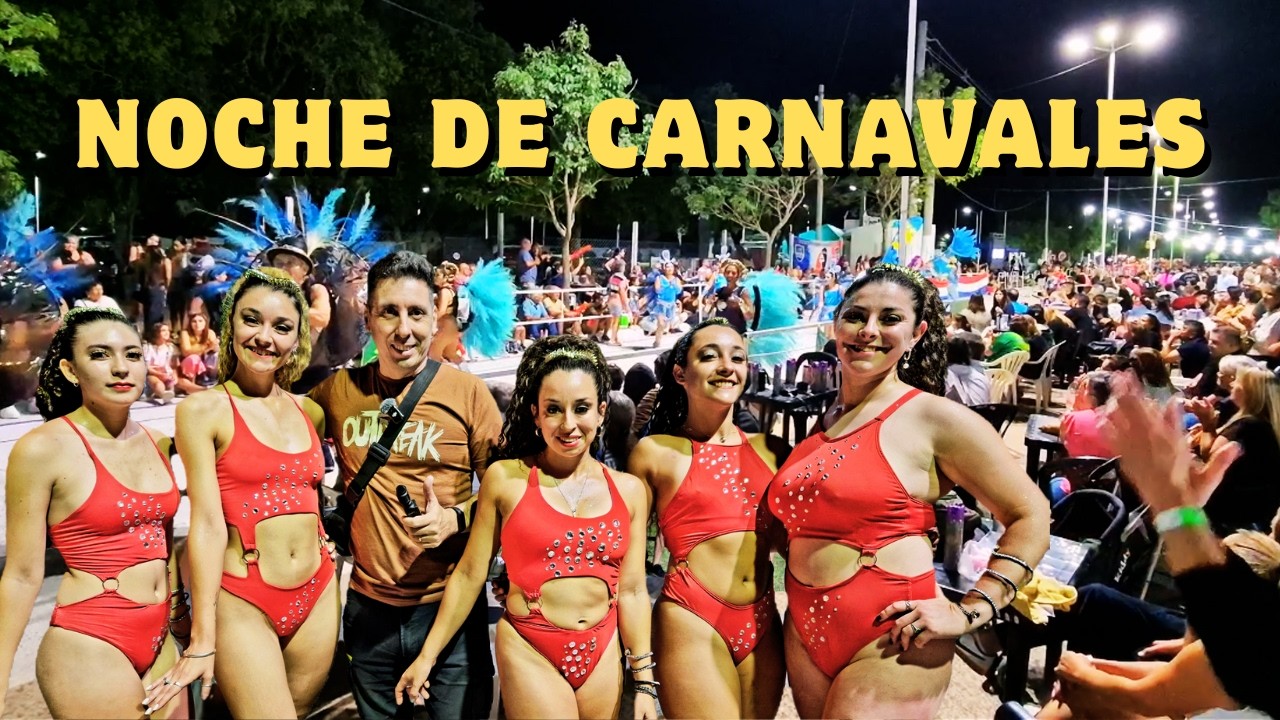 CARNAVALES 🔥 y la MEJOR PARRILLA LIBRE 👈 🎉 Noche de FIESTA en ROSARIO DEL TALA. Entre Ríos