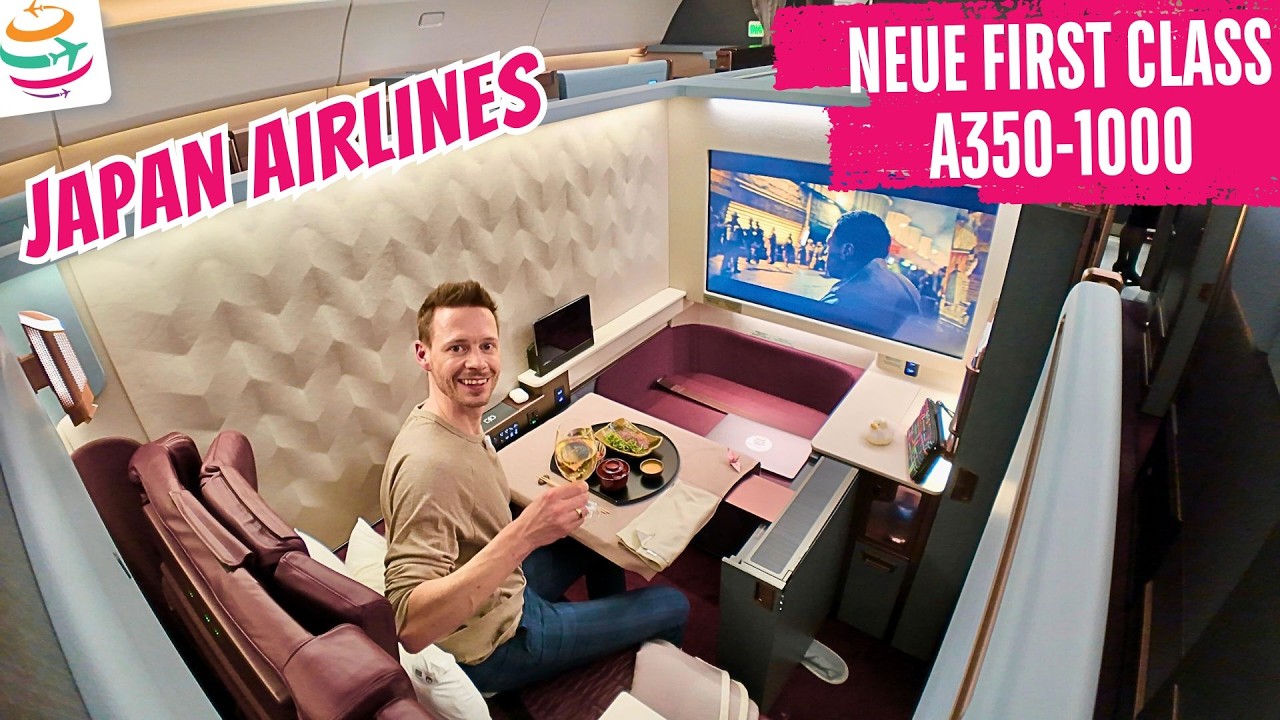 Die NEUE Japan Airlines First Class A350-1000 London-Tokio | YourTravel.TV