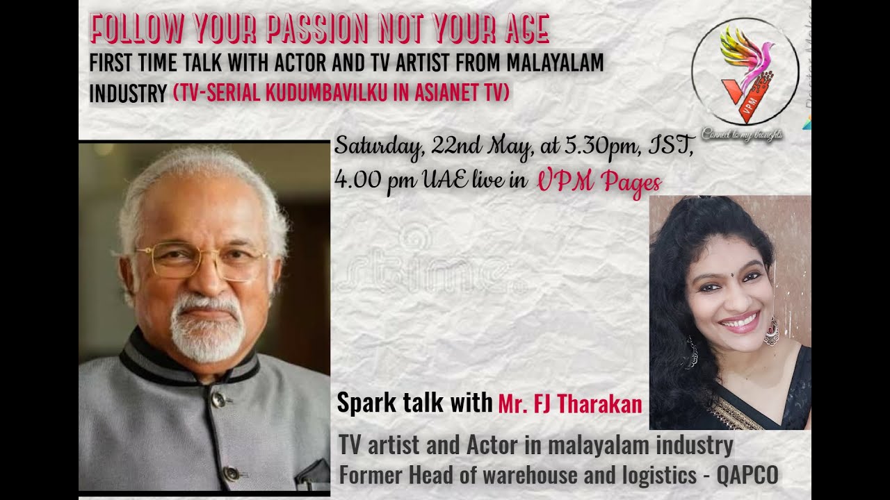 Spark talk with Mr. FJ Tharakan