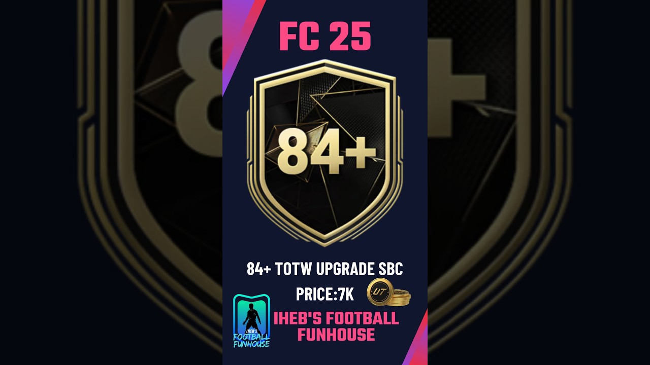 FASTEST & CHEAPEST Way to Complete 84+ TOTW Upgrade SBC in FC 25! 💸⚡ (Easy Method!)
