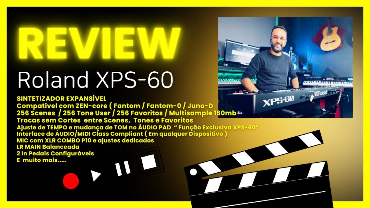 Review Roland XPS-60 | Sidinho Leal ( Brindes no Final 😃 )