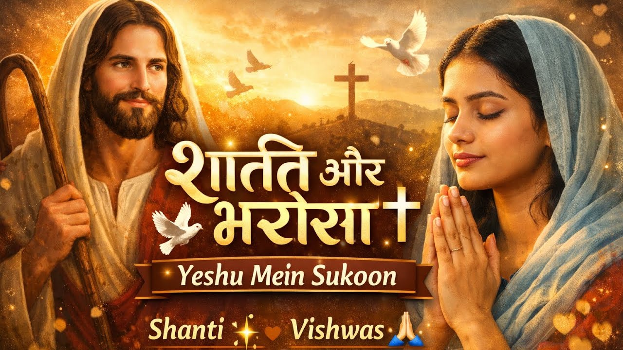 ✨ Shanti aur Bharosa | Yeshu Mein Sukoon 🕊️✝️