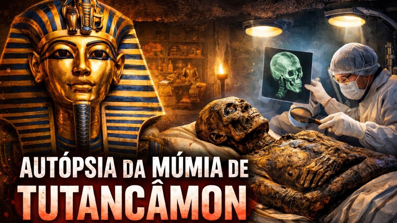 OS SEGREDOS QUE OS ARQUEÓLOGOS DESCOBRIRAM COM A AUTÓPSIA DA MÚMIA DE TUTANCÂMON