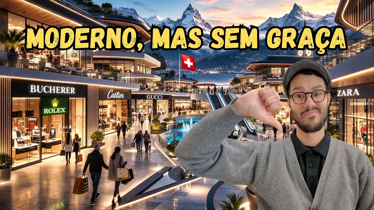 Shopping, Cinema e McDonald's + CARO do MUNDO na SU&Iacute;&Ccedil;A (curiosidades)